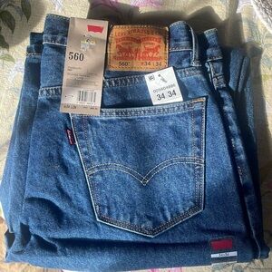 NWT Vintage Levi’s 560 Men’s Comfort Fit Jeans 34x34